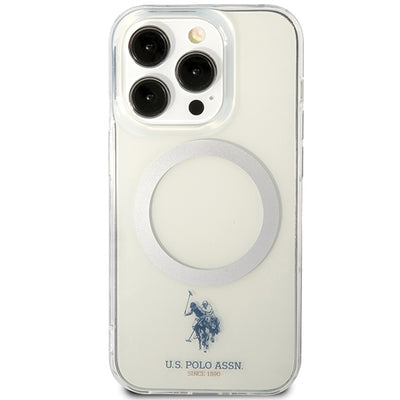 US Polo USHMP15LUCIT iPhone 15 Pro 6.1" transparent MagSafe Collection — U.S. Polo Assn.