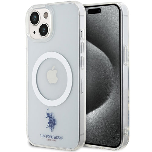 US Polo USHMP15SUCIT iPhone 15 6.1" transparent MagSafe Collection — U.S. Polo Assn.