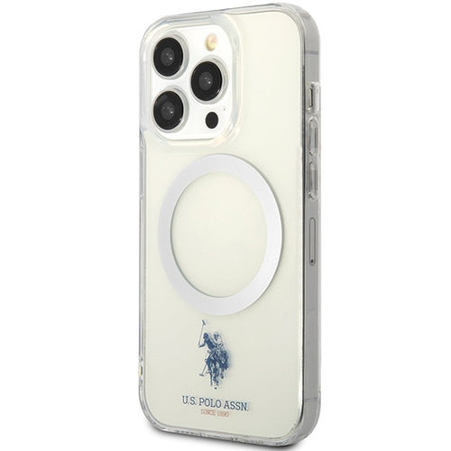US Polo USHMP15XUCIT iPhone 15 Pro Max 6.7" transparent MagSafe Collection — U.S. Polo Assn.