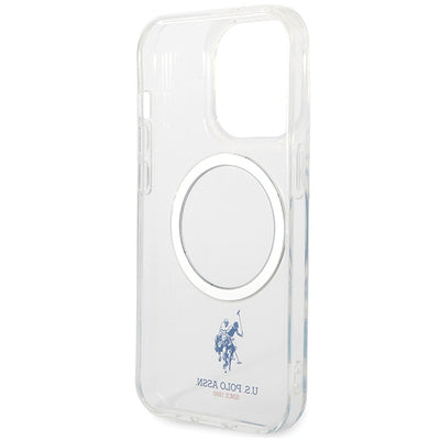 US Polo USHMP15XUCIT iPhone 15 Pro Max 6.7" transparent MagSafe Collection — U.S. Polo Assn.