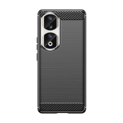 Carbon Case for Honor 90 Pro - black — Hurtel