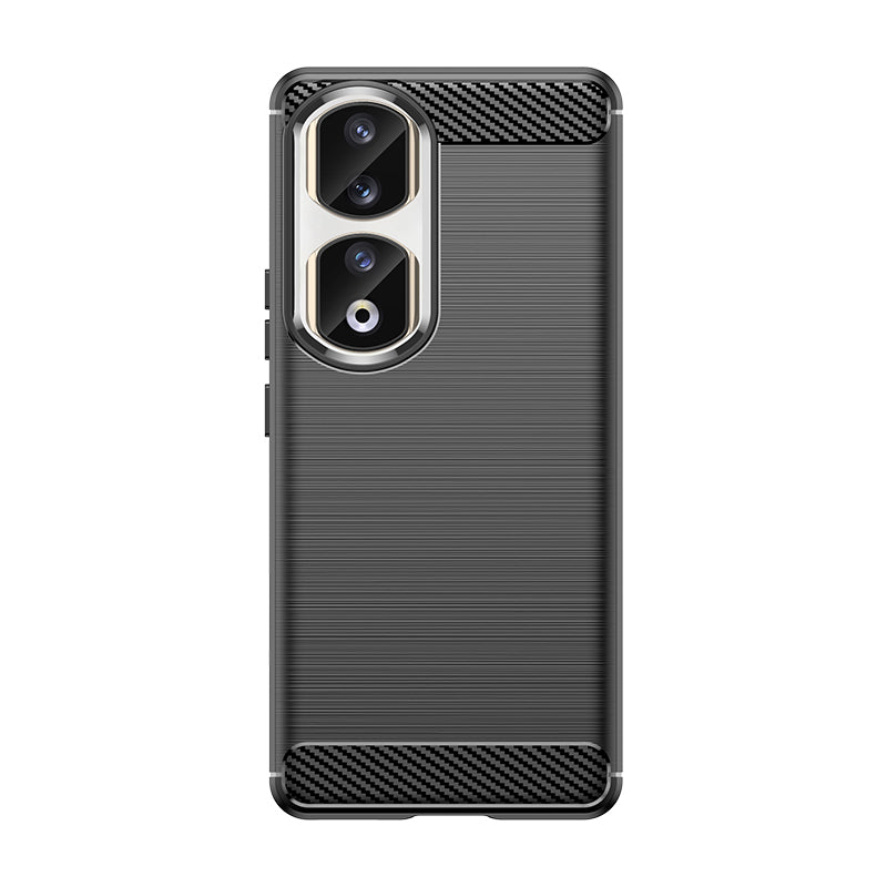 Carbon Case for Honor 90 Pro - black — Hurtel