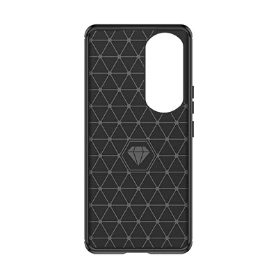 Carbon Case for Honor 90 Pro - black — Hurtel