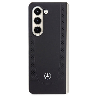 Mercedes Leather Urban case for Samsung Galaxy Z Fold 5 - black