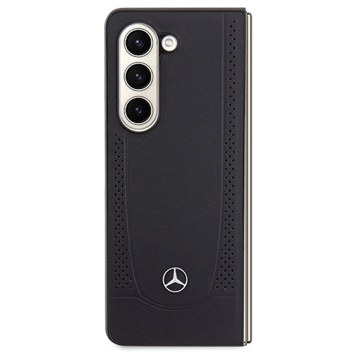 Mercedes Leather Urban case for Samsung Galaxy Z Fold 5 - black