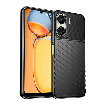 Thunder Case armored case for Xiaomi Redmi 13c - black — Hurtel