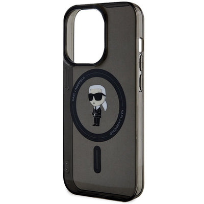 Karl Lagerfeld IML Ikonik MagSafe iPhone 14 Pro Max Case - Black