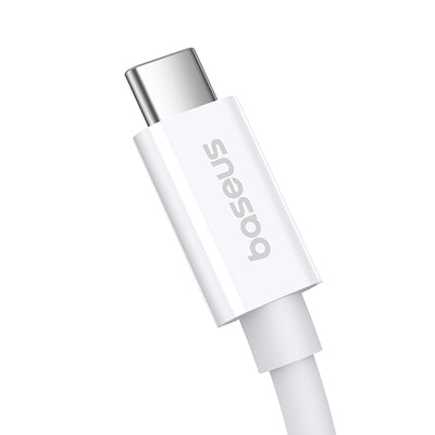 Baseus CB000066 USB-C - USB-C cable 240W PD 8K 60Hz 1m - white