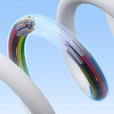 Baseus CB000066 USB-C - USB-C cable 240W PD 8K 60Hz 1m - white