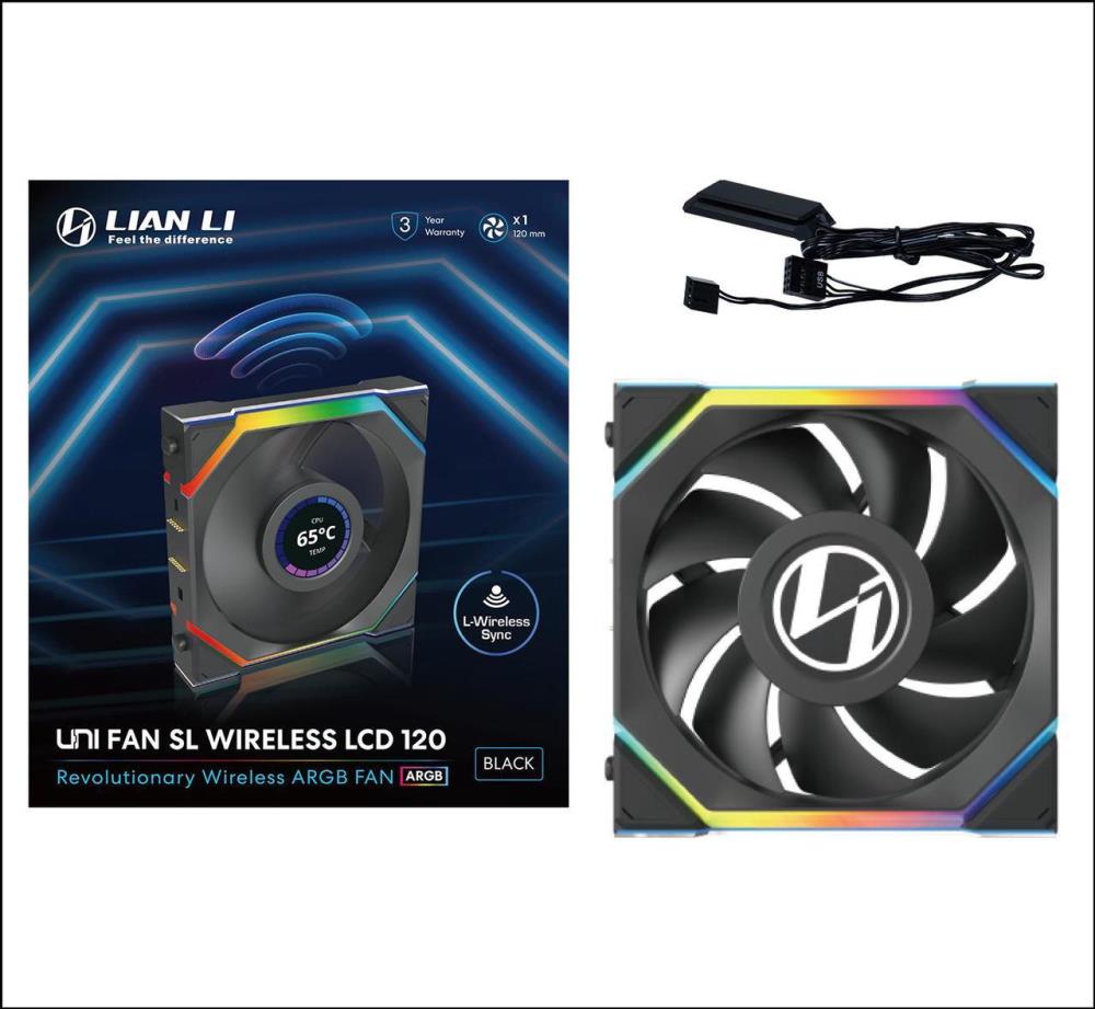 CASE FAN 120MM/G99.12SLLCD1W1B.00 LIAN LI