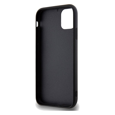 Guess Sequin Script Metal case for iPhone 11 / Xr - black
