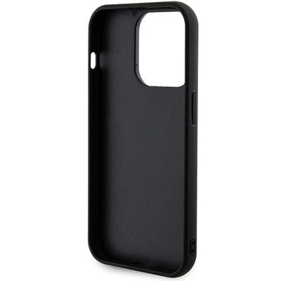Guess Sequin Script Metal case for iPhone 13 Pro / 13 - black