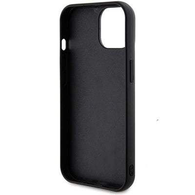 Guess Sequin Script Metal case for iPhone 14 / 15 / 13 - black