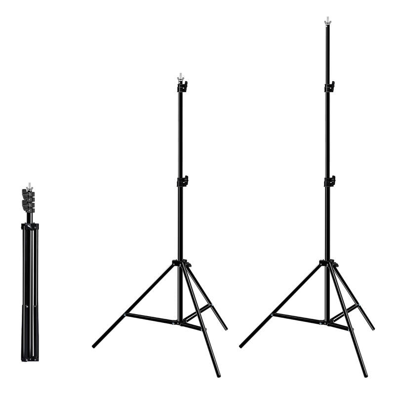 Photo studio background support Puluz 2x2m + Backdrops 3 pcs PKT5204 - Image 3