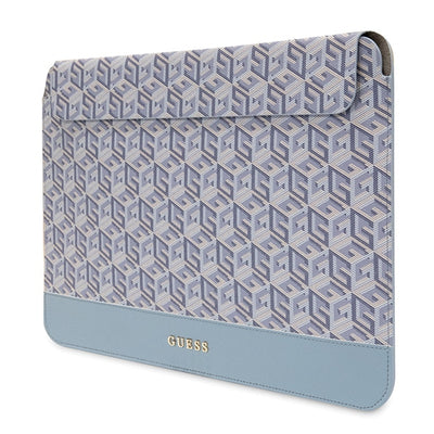 Guess GCube Stripes case for a 14" laptop - blue