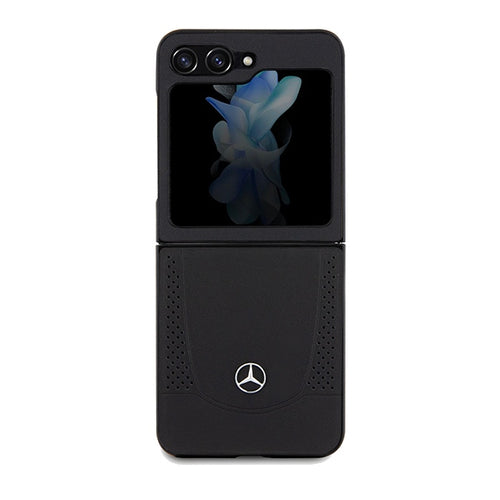 Mercedes Leather Urban case for Samsung Galaxy Z Flip 5 - black