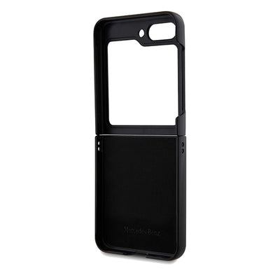 Mercedes Leather Urban case for Samsung Galaxy Z Flip 5 - black
