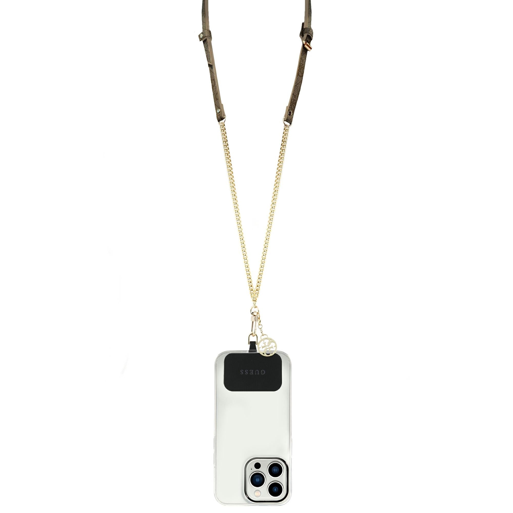 Guess 4G Chain CBDY Strap - brown