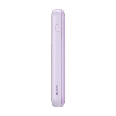 Baseus Comet Series powerbank with display 10000mAh 22.5W - purple + USB-A / USB-C cable