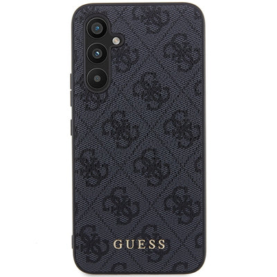 Guess GUHCS23FEG4GFGR S23 FE S711 gray/gray hardcase 4G Metal Gold Logo