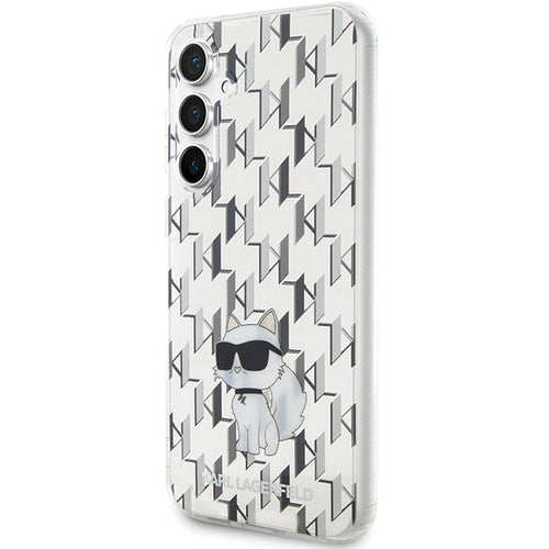 Karl Lagerfeld KLHCS23FEHNCMKLT S23 FE S711 transparent hardcase Monogram Choupette