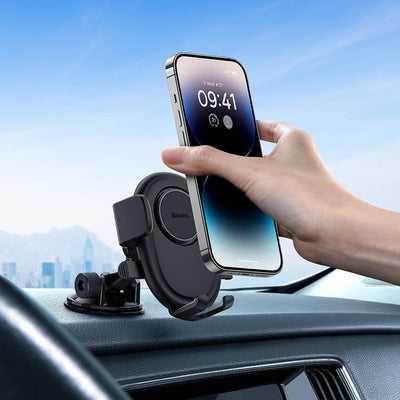 [RETURNED ITEM] Baseus UltraControl Lite Series car phone holder - black