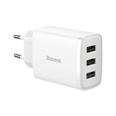 [RETURNED ITEM] Baseus Compact charger 3x USB 17W white (CCXJ020102)