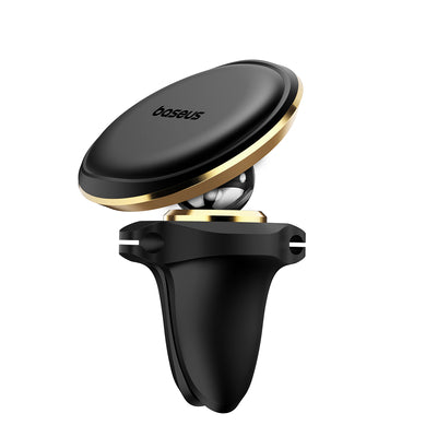 Baseus C40141201G13-00 Magnetic Car Air Vent Holder - Black and Gold