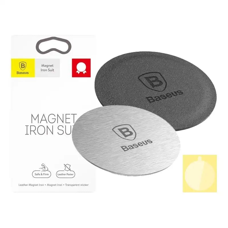 Magnet phone holder Baseus Iron Suit kit - black - Product Image 4