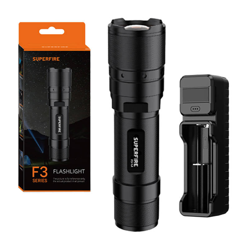 Flashlight Superfire F3-L2, 570lm - Product Image 1