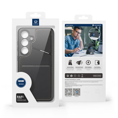 Rafi II Mag case for Samsung S24 - Black — Dux Ducis