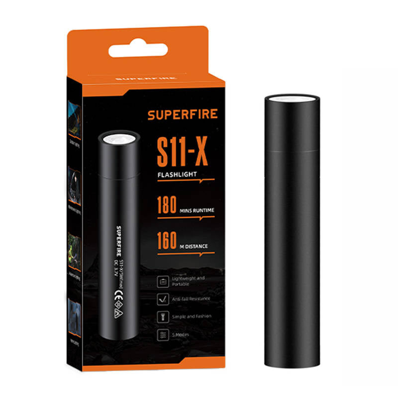 Mini flashlight Supfire S11-X, 700lm, USB - Product Image 4