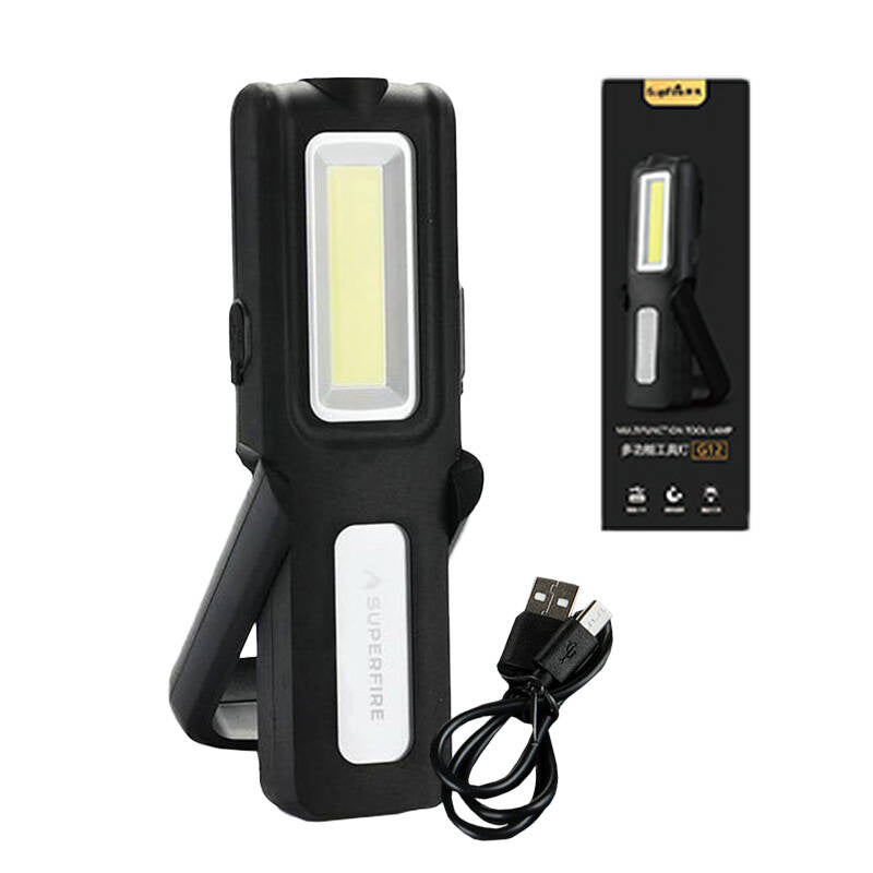 Workshop flashlight Superfire G12, 566lm, USB - Product Image 4