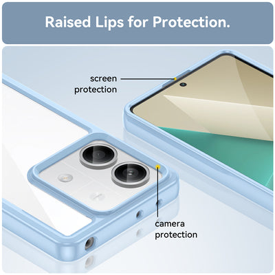 Outer Space Case with gel frame for Xiaomi Redmi Note 13 Pro - blue — Hurtel