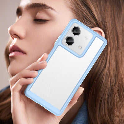 Outer Space Case with gel frame for Xiaomi Redmi Note 13 Pro - blue — Hurtel