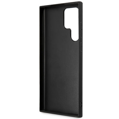 Guess 4G Big Metal Logo Case for Samsung Galaxy S24 Ultra - Black