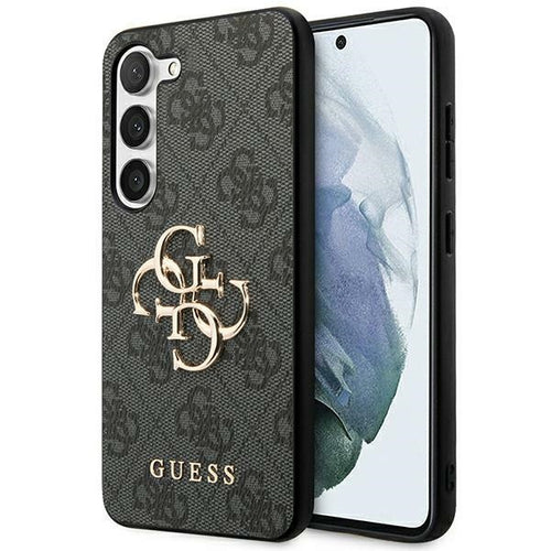 Guess 4G Big Metal Logo case for Samsung Galaxy S24 - black