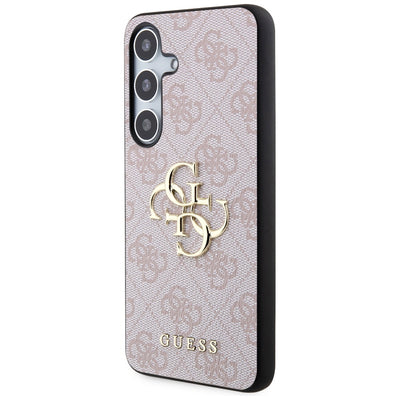 Guess 4G Big Metal Logo Case for Samsung Galaxy S24 - Pink