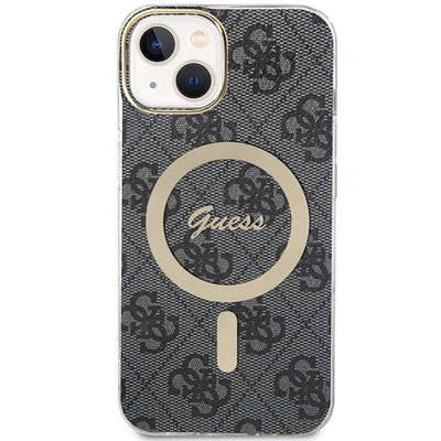 Guess 4G MagSafe case for iPhone 15 Plus / 14 Plus - black