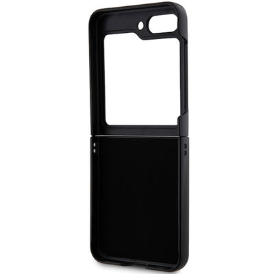 Karl Lagerfeld Saffiano Monogram Choupette Pin case for Samsung Galaxy Z Flip 5 - black