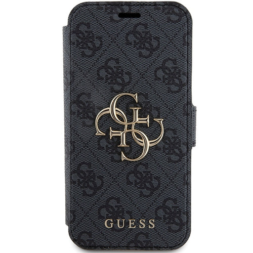 Guess 4G Metal Logo case for iPhone 15 Pro - gray