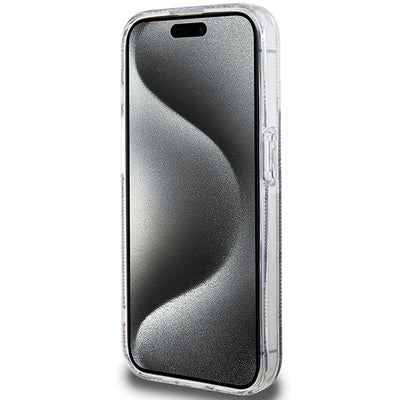 Guess IML GCube MagSafe case for iPhone 15 Pro Max - black