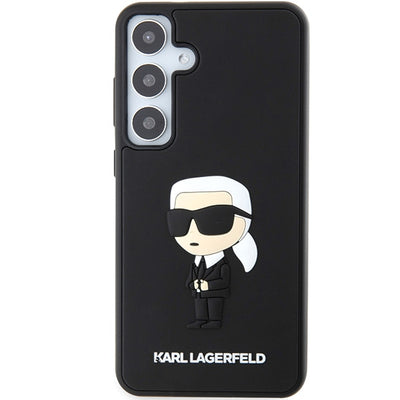 Karl Lagerfeld 3D Rubber Ikonik case for Samsung Galaxy S24 - black