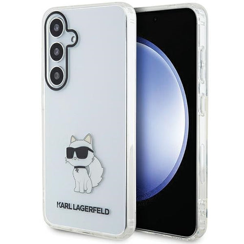 Karl Lagerfeld IML Choupette case for Samsung Galaxy S24 - transparent