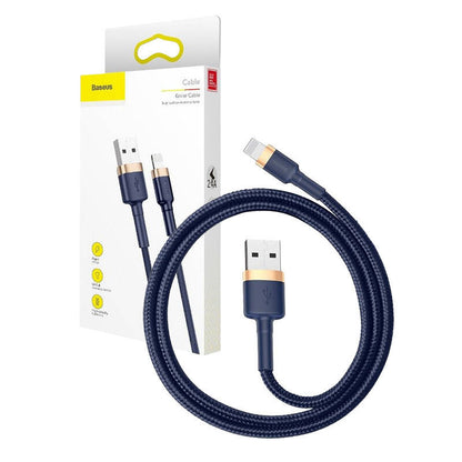 Baseus Cafule Lightning cable 2.4A 1m (Gold+Dark blue) - Product Image 11