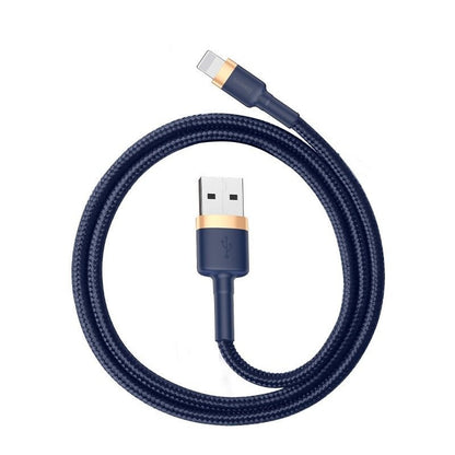 Baseus Cafule Lightning cable 1.5A 2m (Gold+Dark blue) - Product Image 1