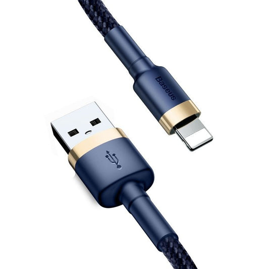 Baseus Cafule Lightning cable 1.5A 2m (Gold+Dark blue) - Product Image 2