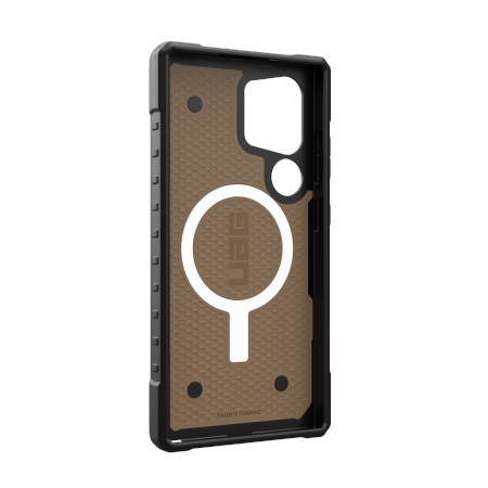 UAG Pathfinder Magnet SE case for Samsung Galaxy S24 Ultra with magnetic module - brown camouflage