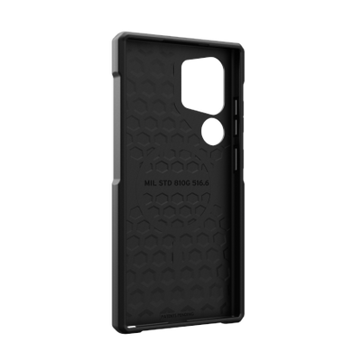 UAG Metropolis LT Magnet case for Samsung Galaxy S24 Ultra with magnetic module - black camouflage