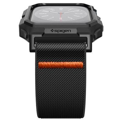 Spigen Lite Fit Pro Case with Strap for Apple Watch 4 / 5 / 6 / 7 / 8 / 9 / SE (44 / 45 mm) - Matte Black
